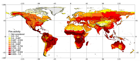 Worldwide Drought Fires