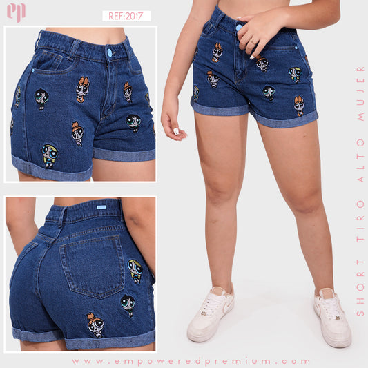 Moda y variedadades salo - Shorts campana stone medio🤩 (no incluye la  blusa) . . Tallas: de la 6 a la 14❣️ . Pregunta por nuestros precios al dm  📲📲📲 . . #moda #mujer #shorts #jeans #libres