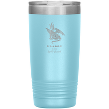 Load image into Gallery viewer, Dragon is My Spirit Animal, 20oz Insulated Travel Tumbler, Multi Colors, Shipping Included
