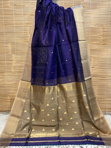 Vijaya - विजया Maheshwari Handloom Silk Saree