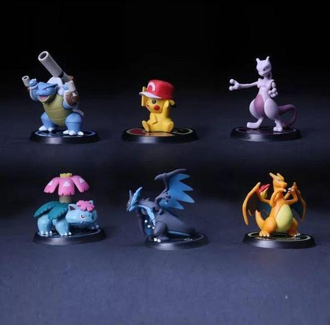 pokemon cards and figures