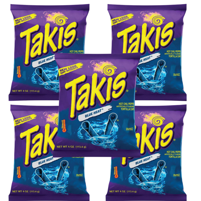 Lolly's  Takis Blue Heat Big - 92 g - Chips pimenté - TikTok