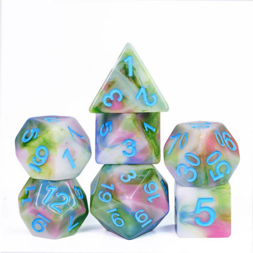 Foam Brain Games Field of Spring RPG Dice Set
