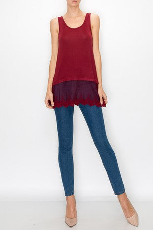 Lace Layer tank