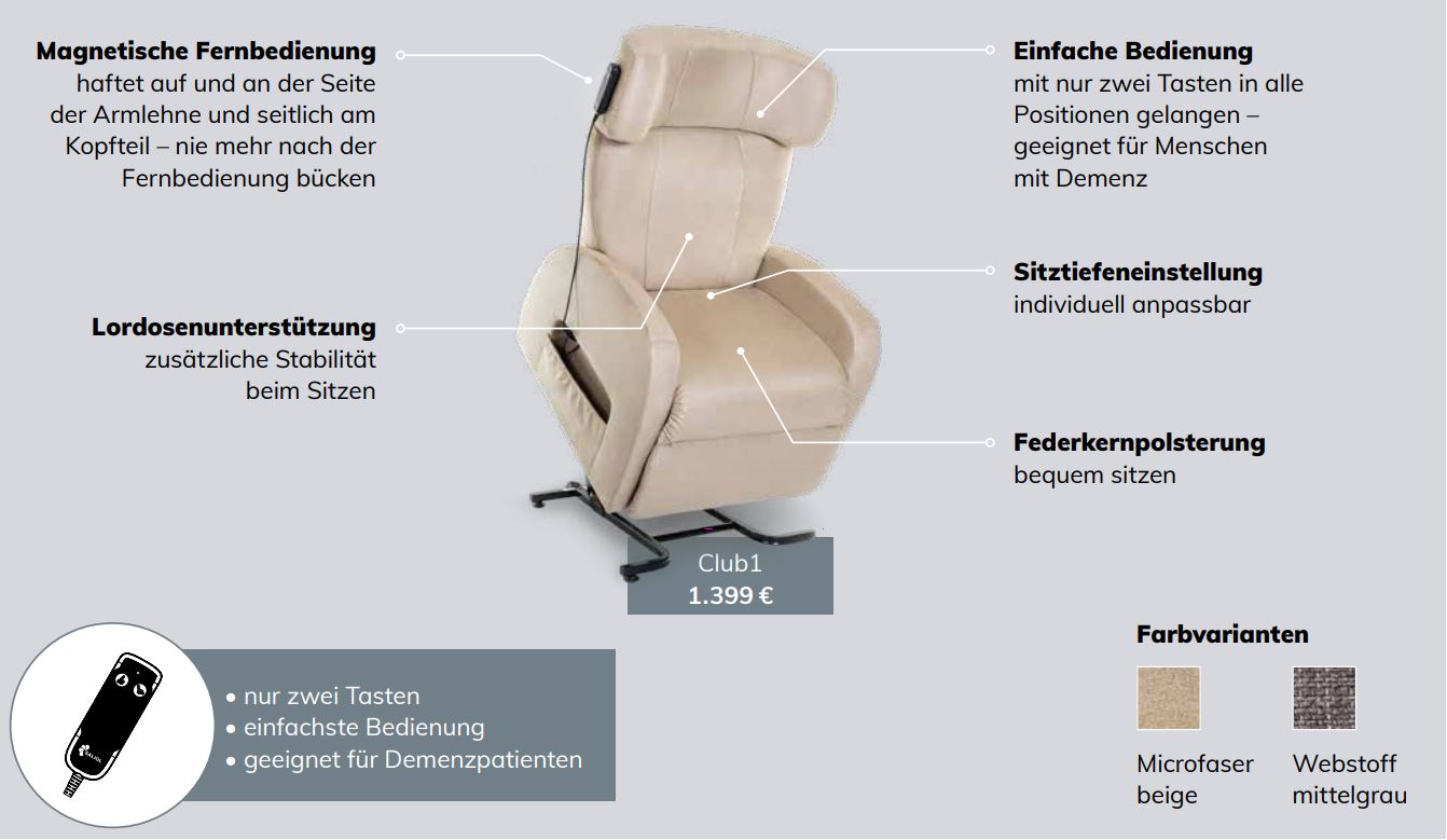 Saljol-Club1-Aufstehsessel-elektrisch-mit-Fernbedienung-1motorig-mit-Sitztiefeneinstellung