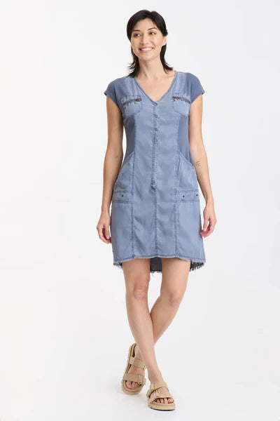 XCVI Vallis Dress Sleeveless Zip Up Style