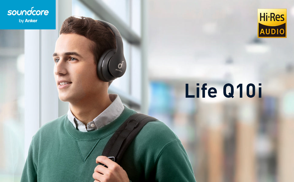 Anker Soundcore Life Q10i Wireless Bluetooth Headphones