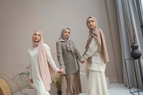 Three Womens Wearing Modest Wear