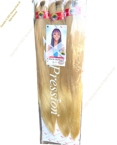 X-PRESSION 3X PRE – STRETCHED BRAIDING HAIR EXTENSIONS 50 COLOUR