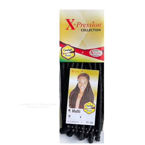 X-pression CERES for Crochet, Braids, Rope Twist, and Locs - GeVi Beauty