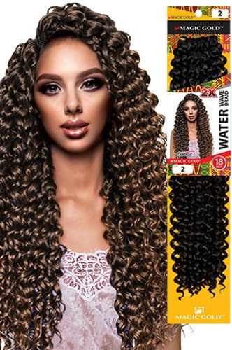 FreeTress Water Wave Bulk 22 Synthetic Hair Braids and crochet Hair f –  Hairnergy Braids