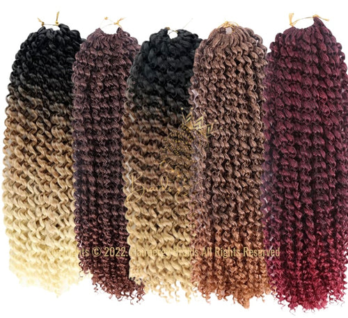 FreeTress Water Wave Bulk 22 Synthetic Hair Braids and crochet Hair f –  Hairnergy Braids