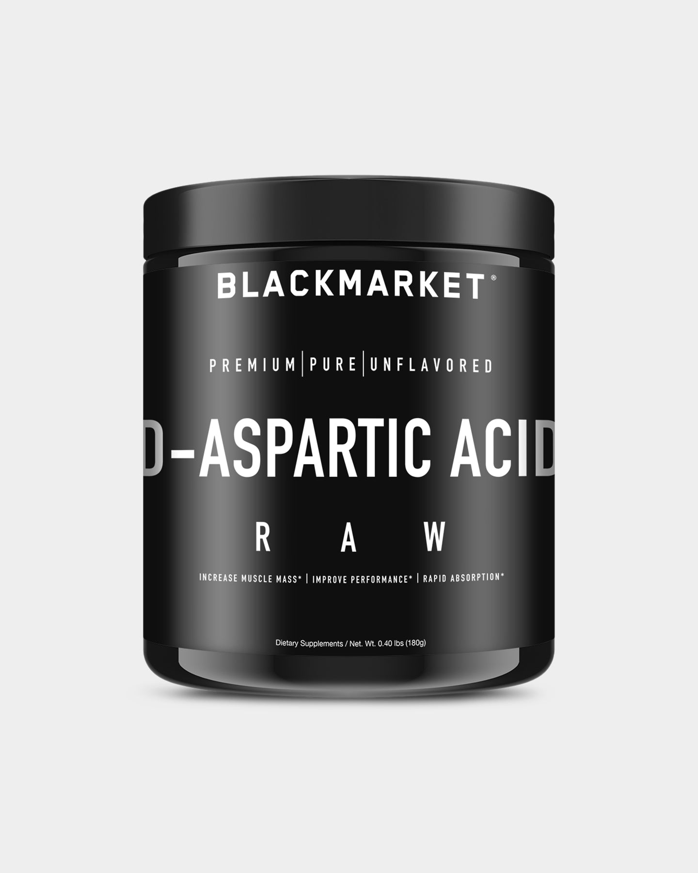 Image of Blackmarket D-Aspartic Acid RAW