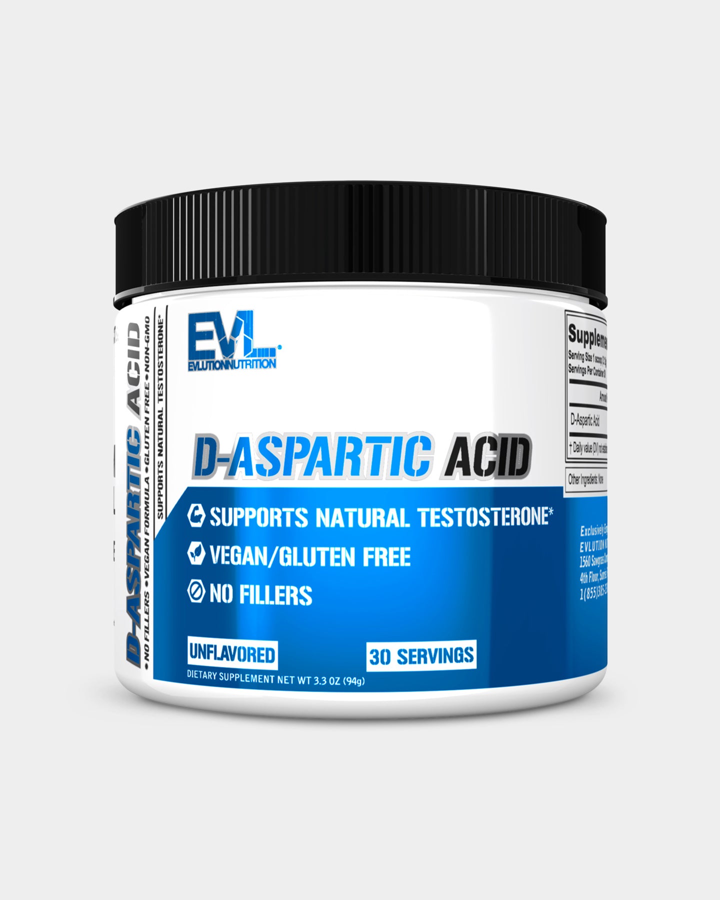 Image of EVLUTION NUTRITION D-Aspartic Acid