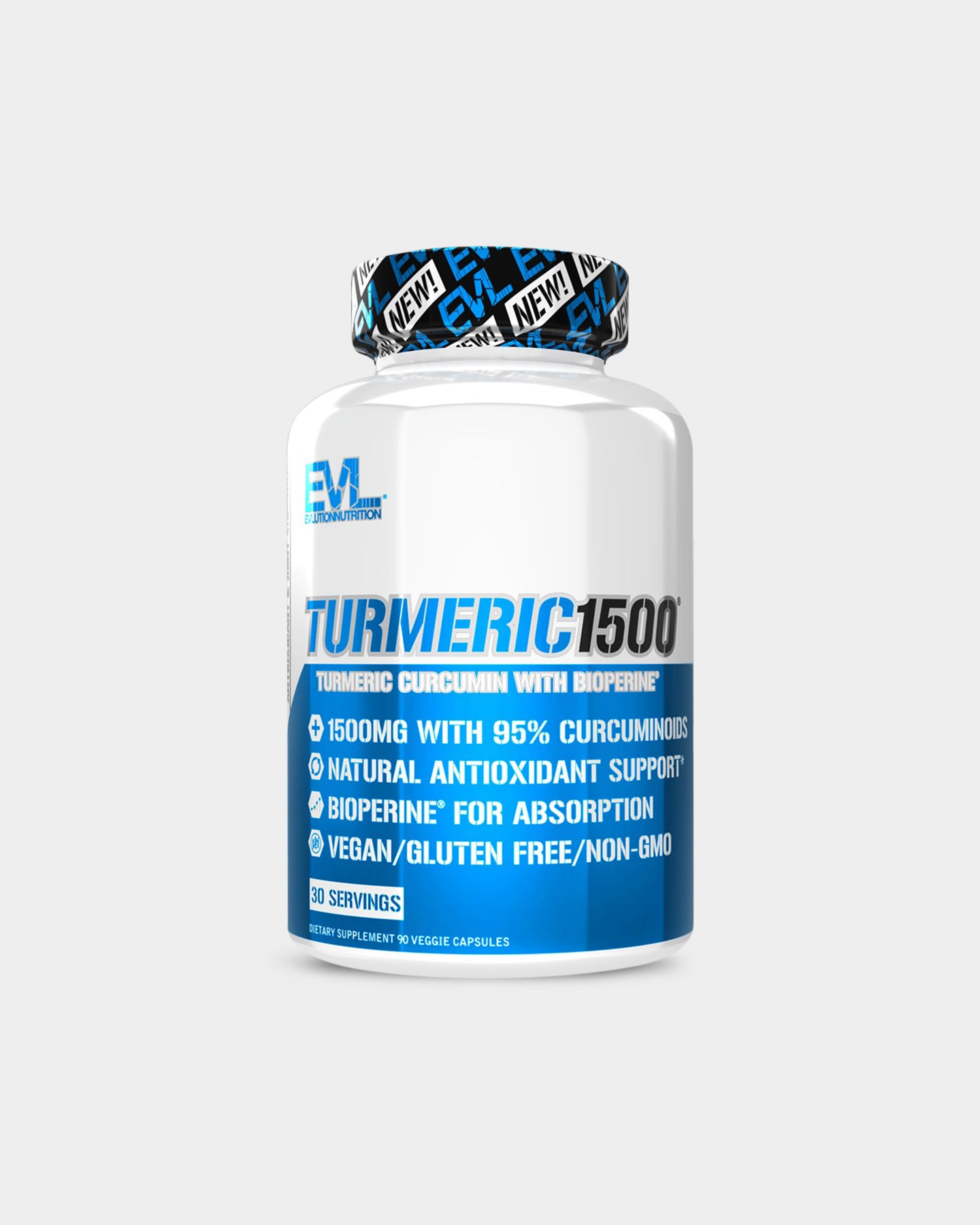 Image of EVLUTION NUTRITION Turmeric Curcumin