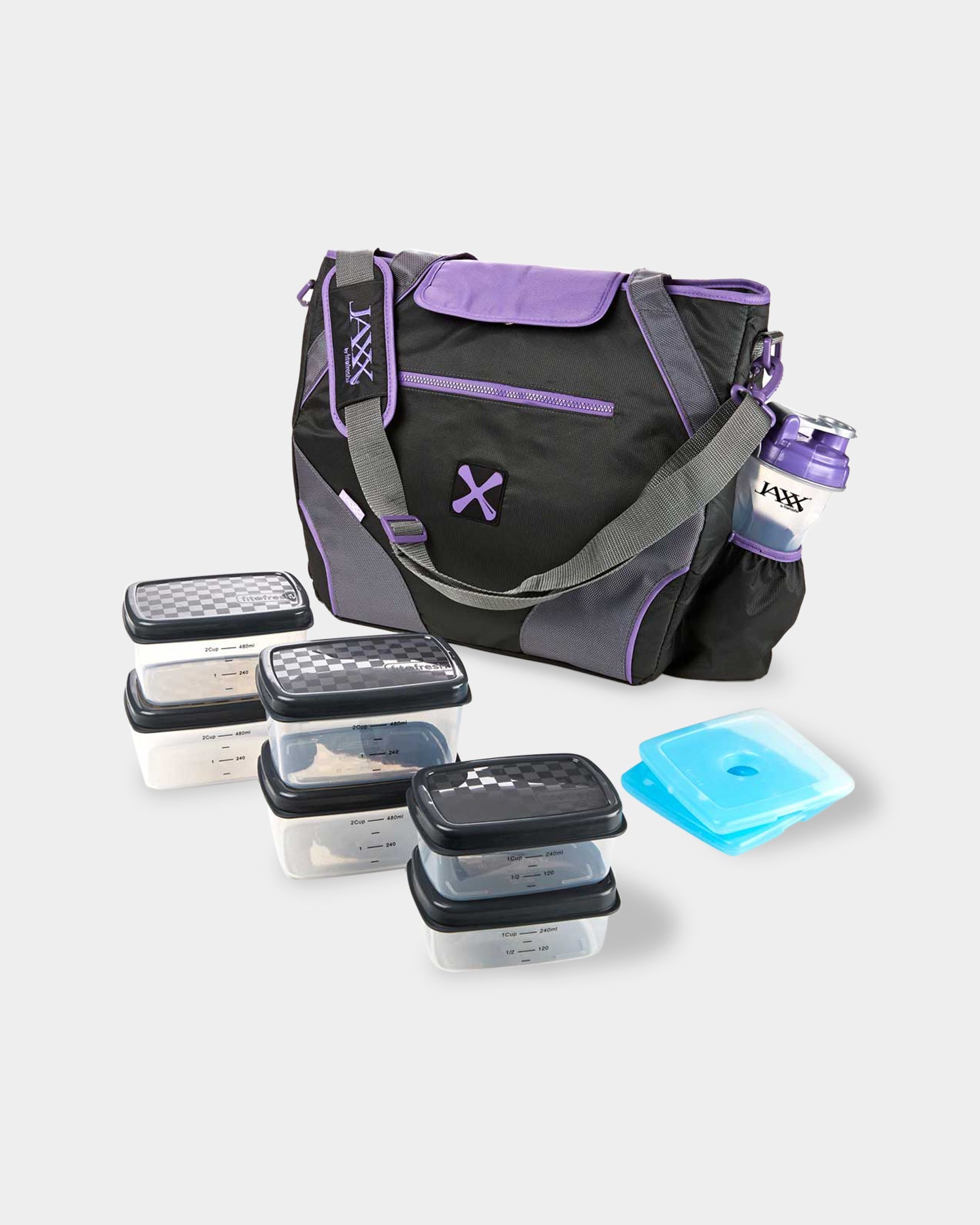 Image of Fit & Fresh Jaxx FitPak Meal Prep Containers
