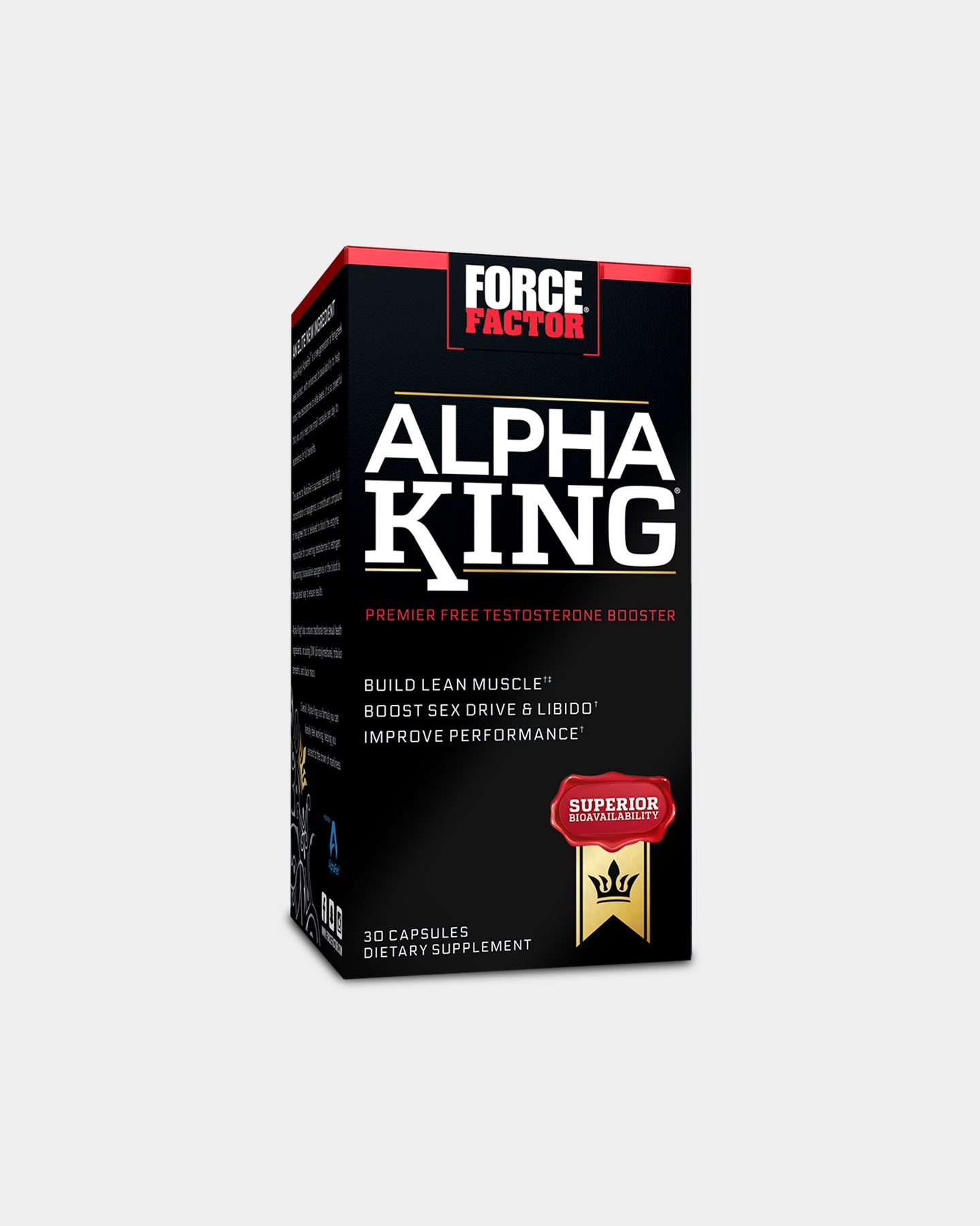 Image of Force Factor Alpha King Testosterone Booster
