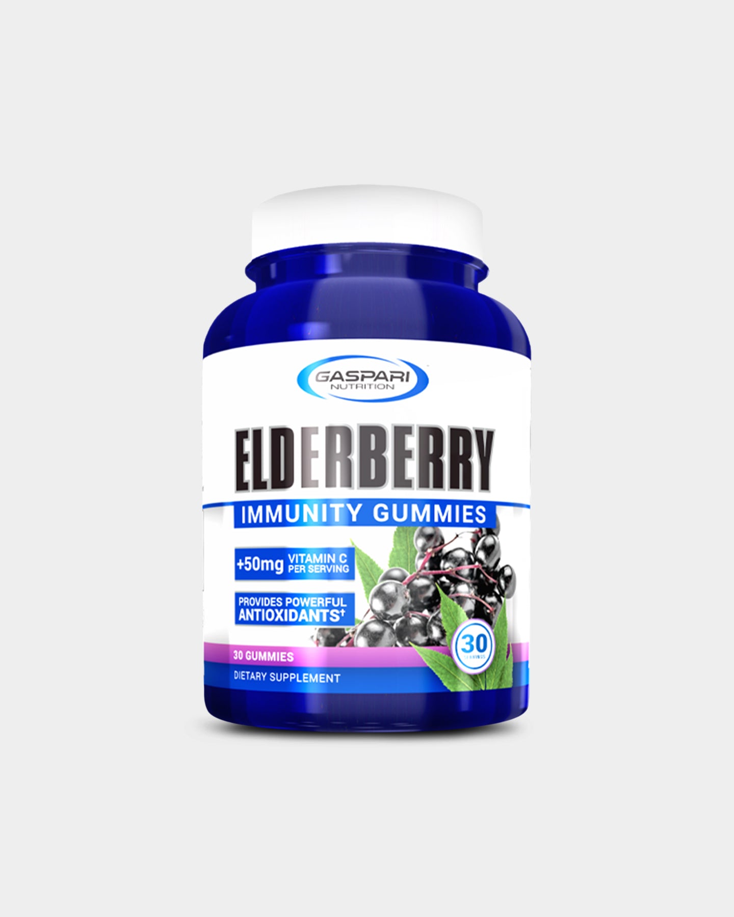 Image of Gaspari Nutrition Elderberry Immunity Gummies