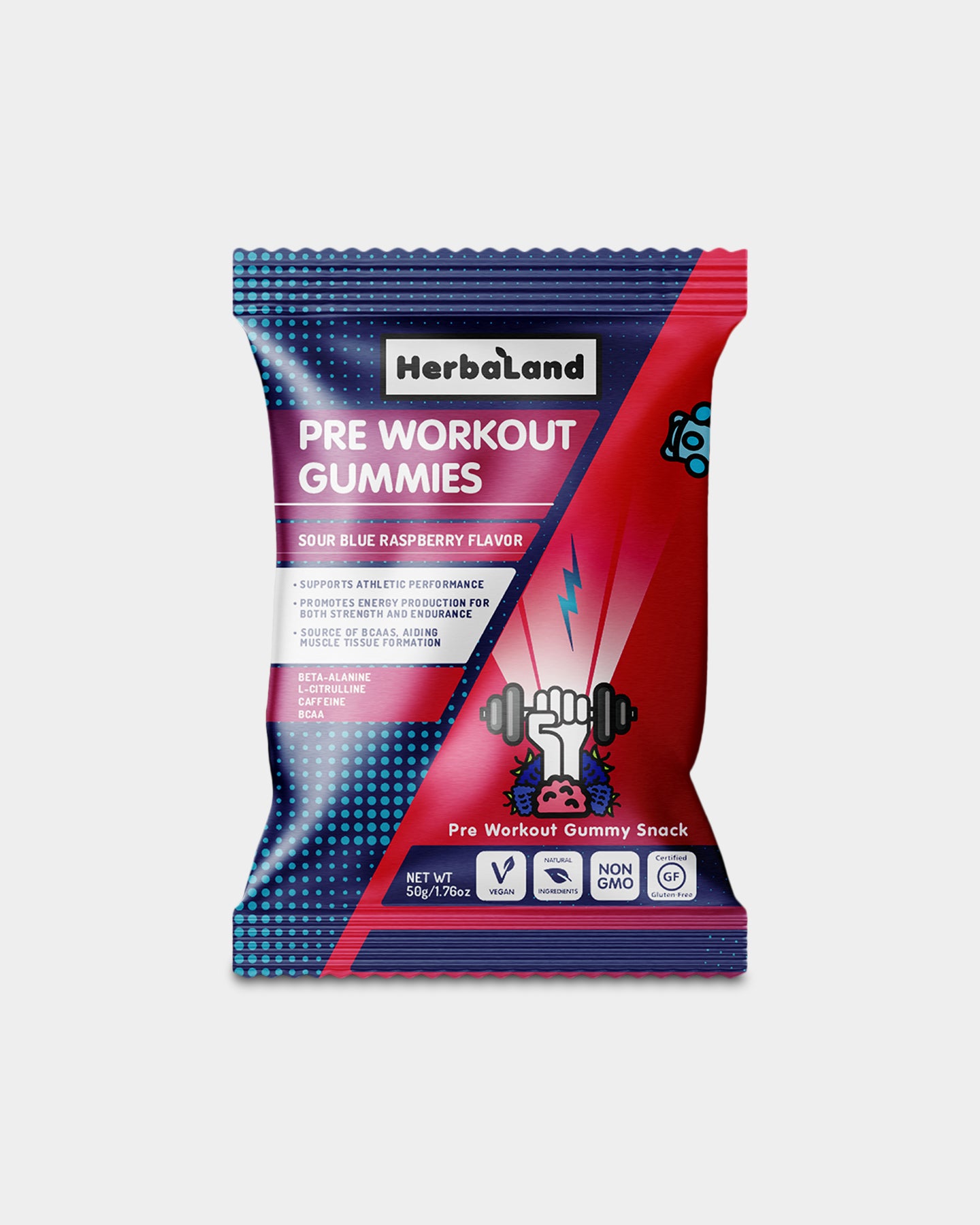 Image of Herbaland Pre Workout Gummies