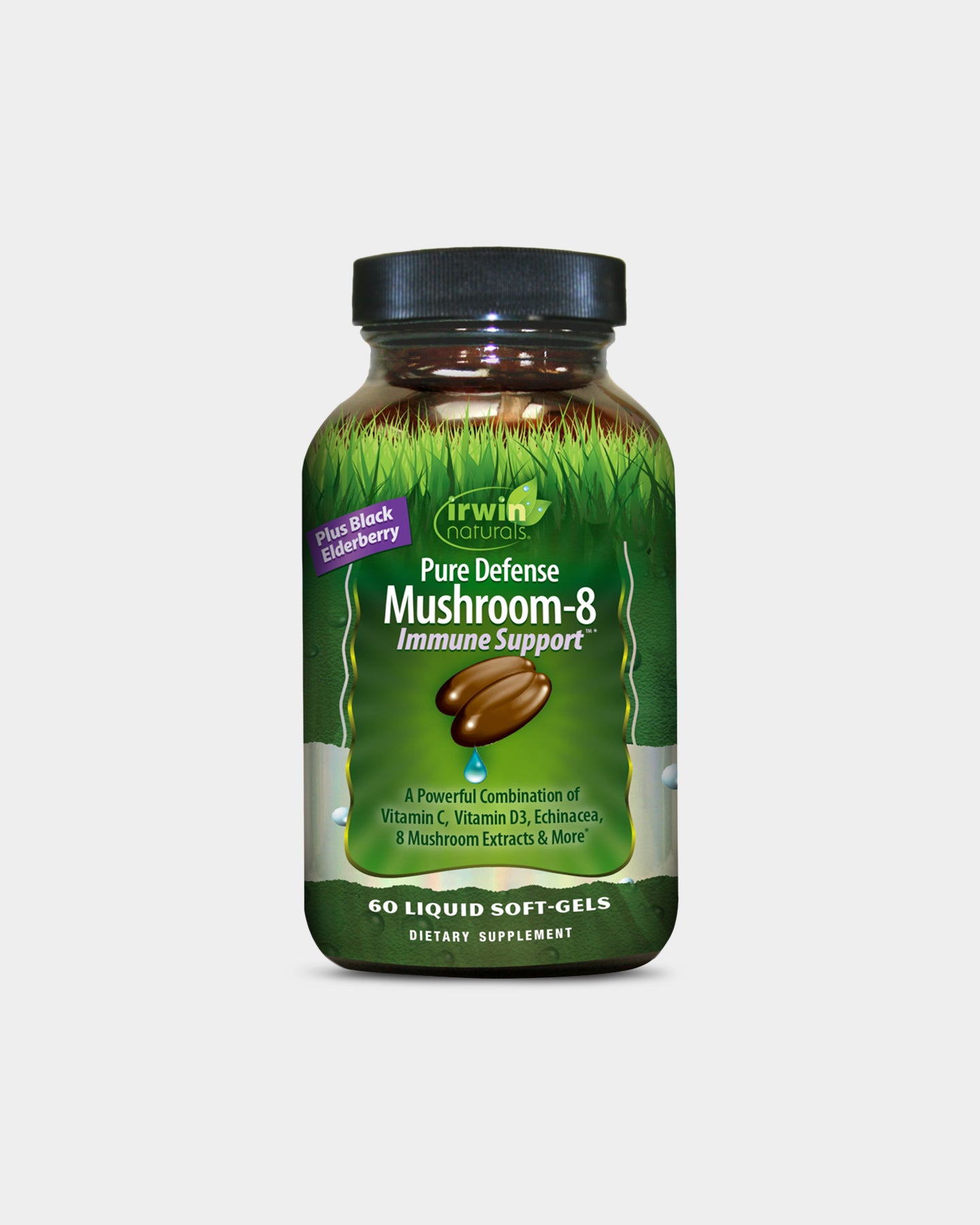 Image of Irwin Naturals Pure Defense Mushroom-8 Immune Support