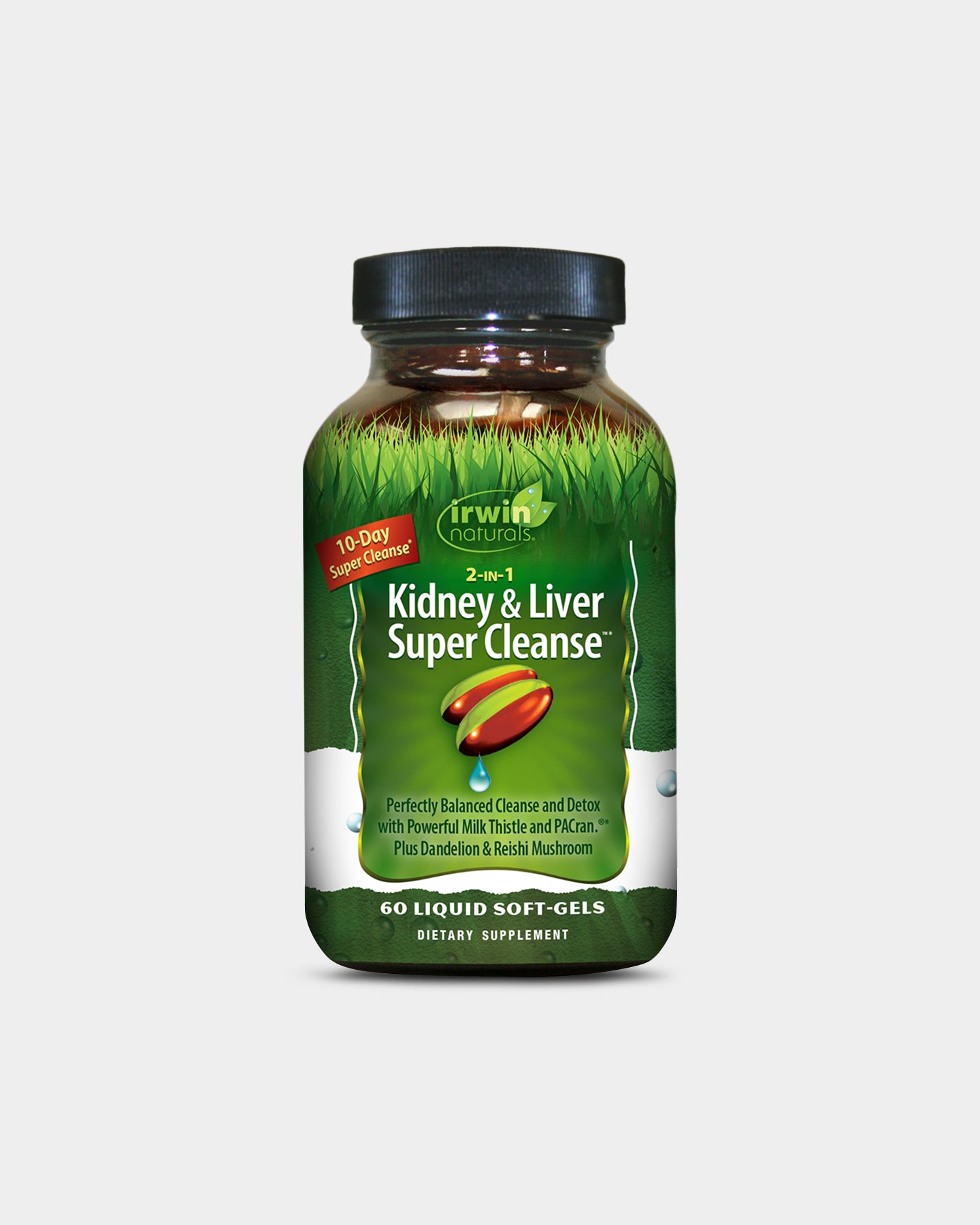 Image of Irwin Naturals 2-in-1 Kidney & Liver Super Cleanse