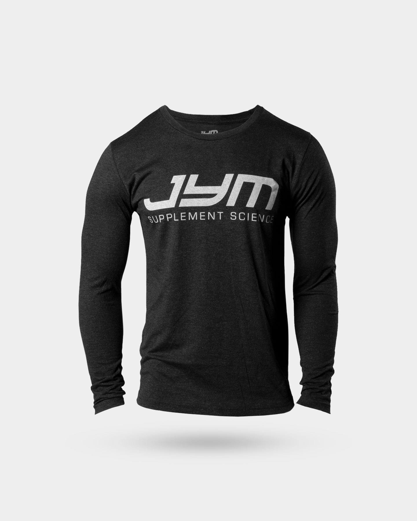 Image of JYM Classic Logo Tri-Blend Long-Sleeved Tee