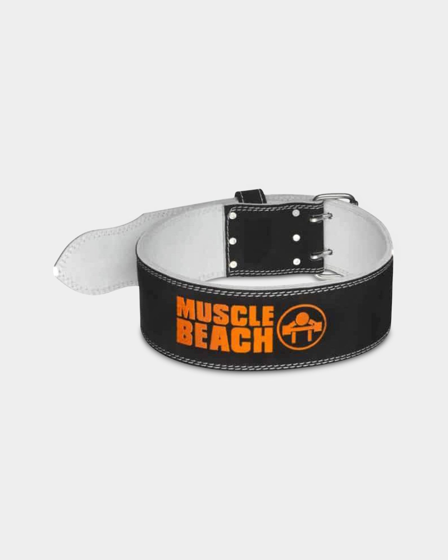 Image of Muscle Beach Nutrition Muscle Beach Leather Weightlifting Belt