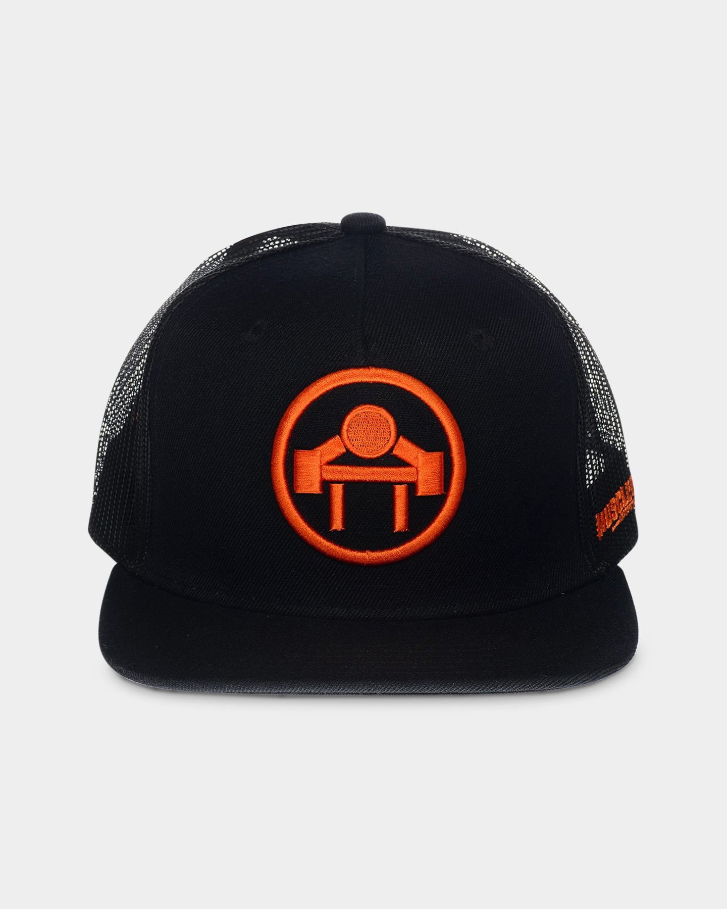 Image of Muscle Beach Nutrition Circle Logo Snapback Mesh Hat