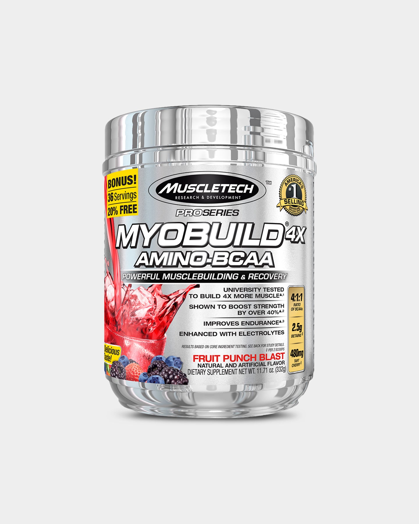 Image of MuscleTech MyoBuild 4x Amino-BCAA