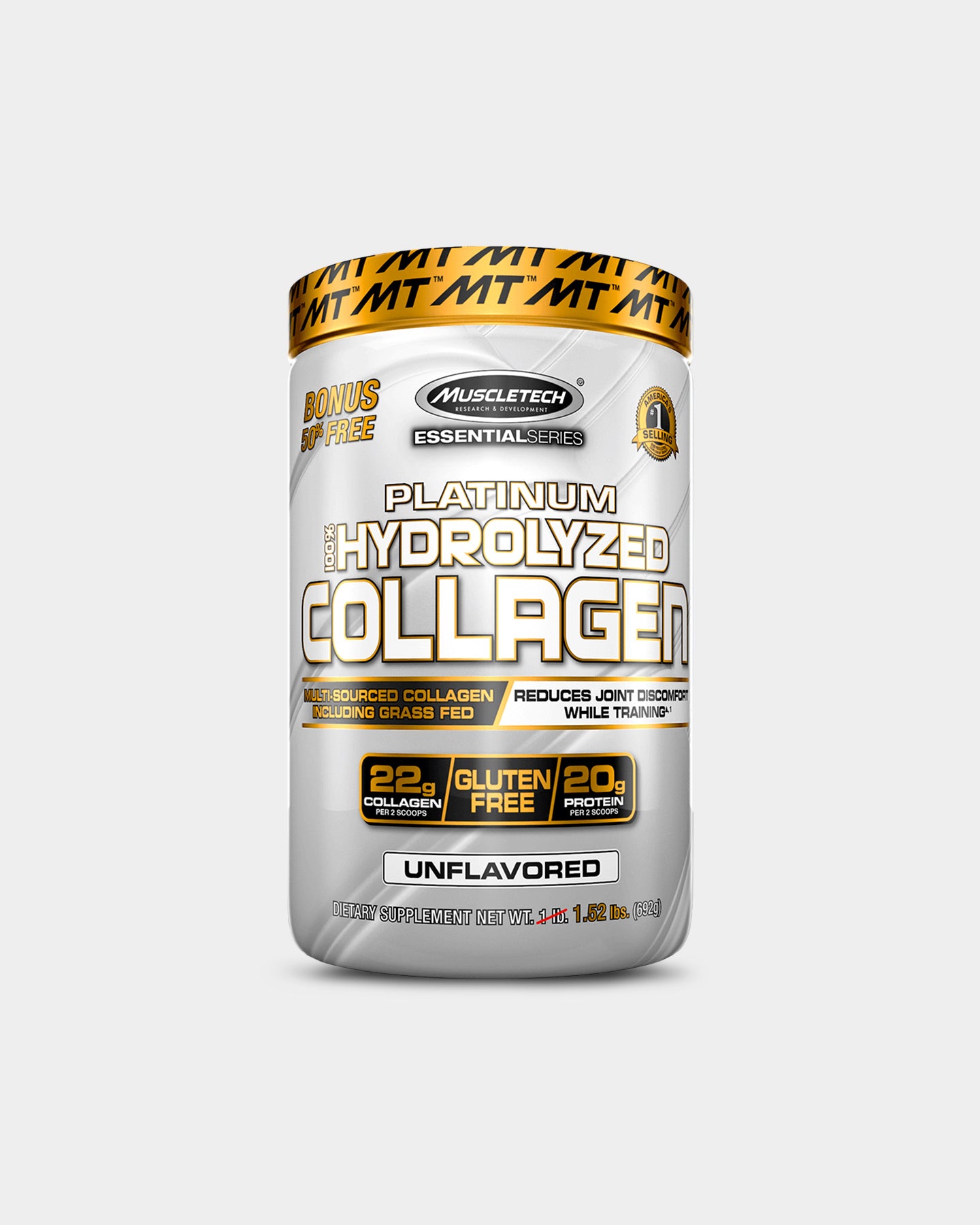 Image of MuscleTech Platinum Hydrolyzed Collagen