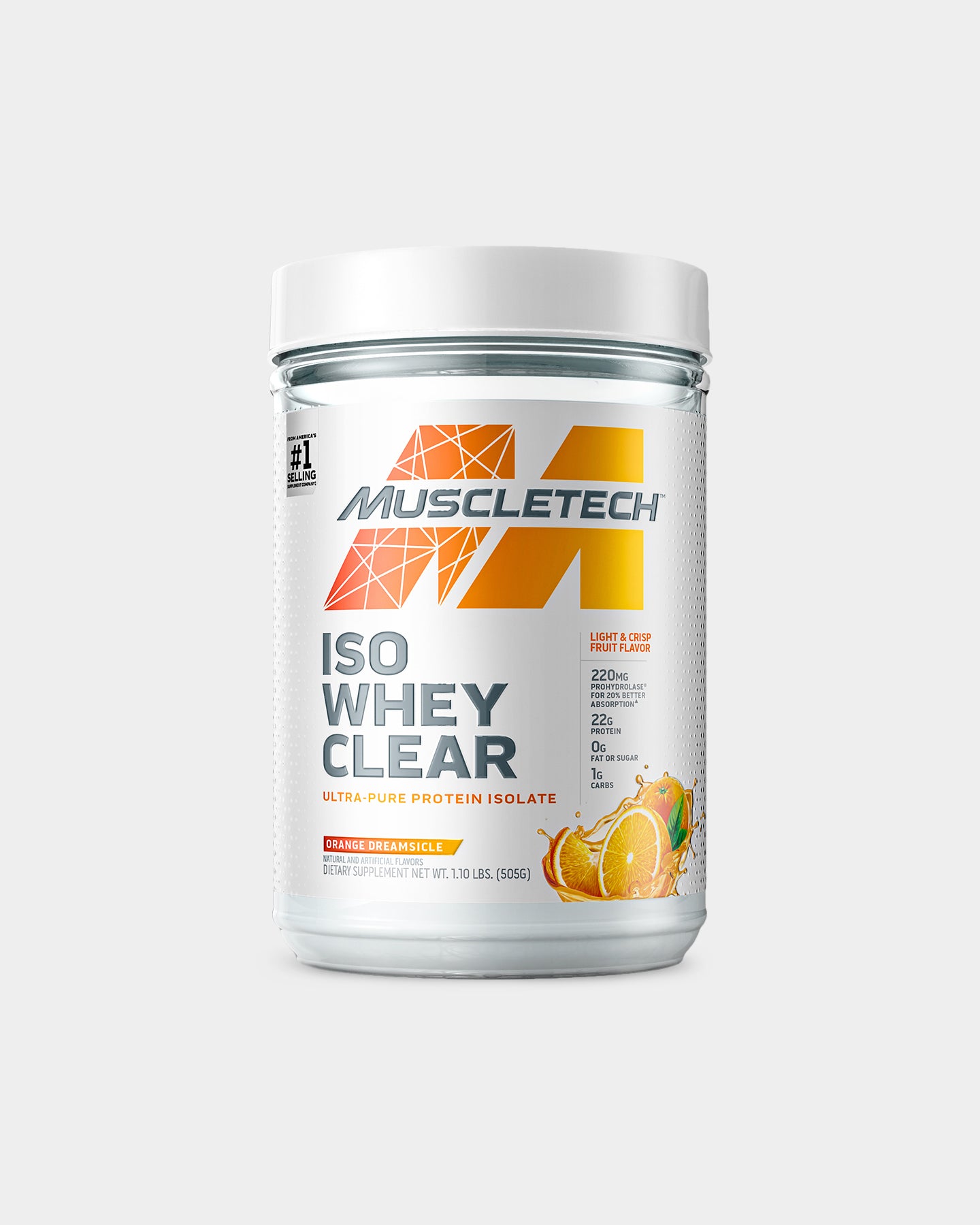 Image of MuscleTech Iso Whey Clear Protein