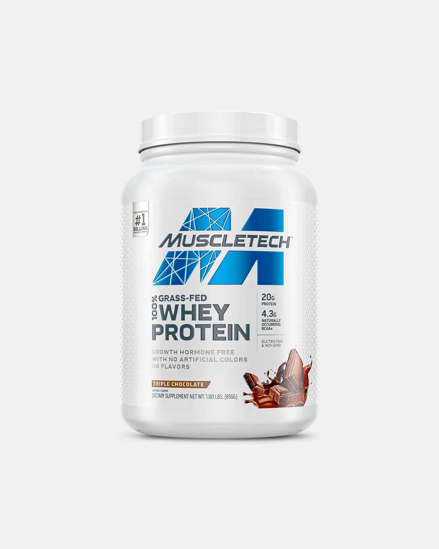 Image of MuscleTech MuscleTech 100% Grass-Fed Whey Protein Powder