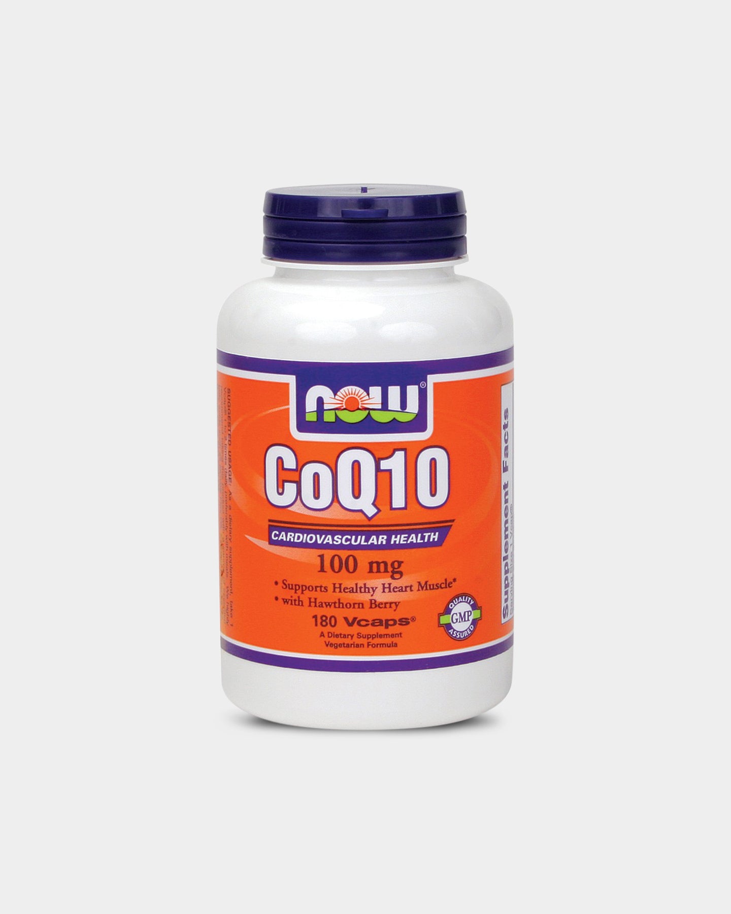 Image of NOW CoQ10 100mg + Hawthorn Berry