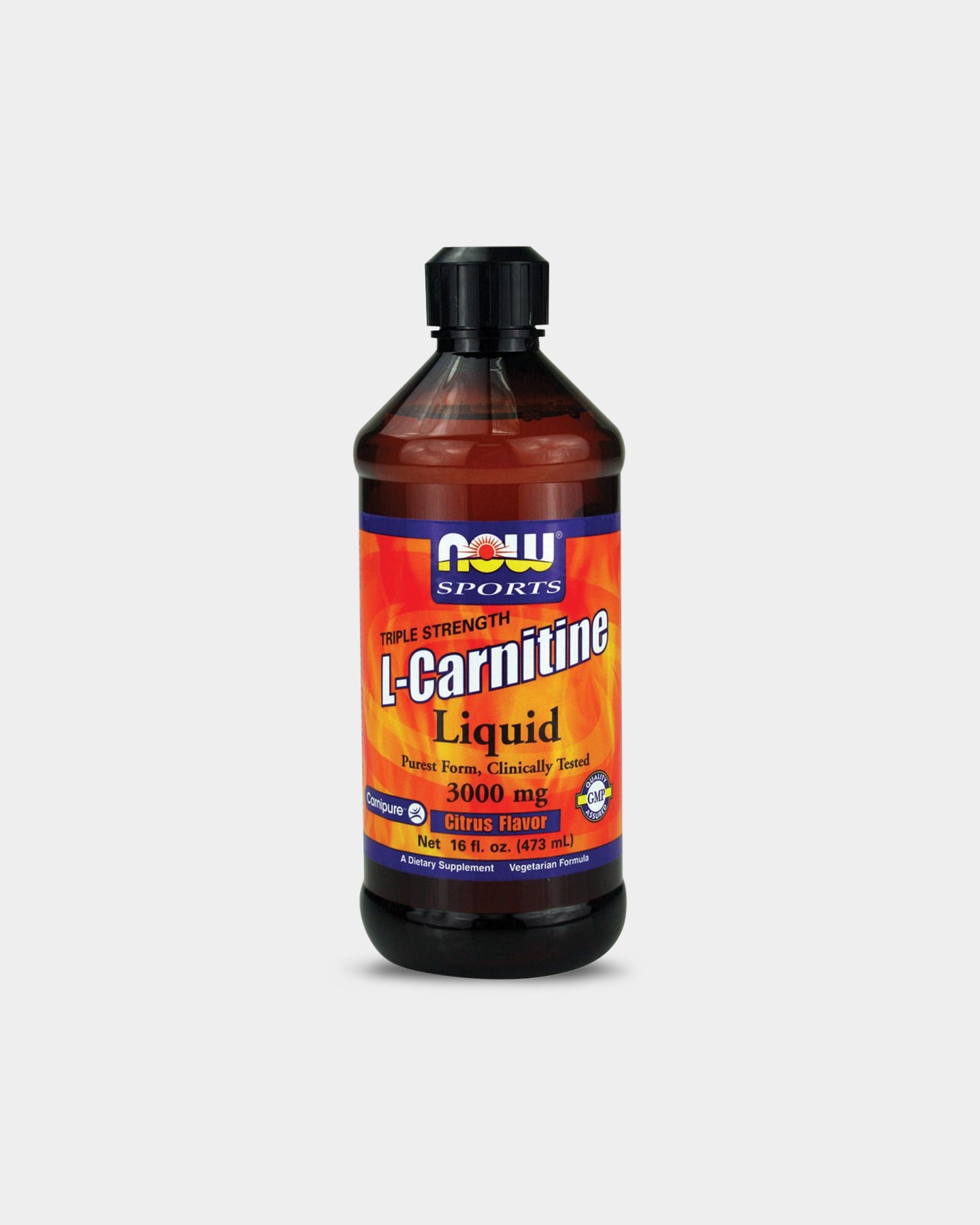 Image of NOW L-Carnitine Liquid, Triple Strength