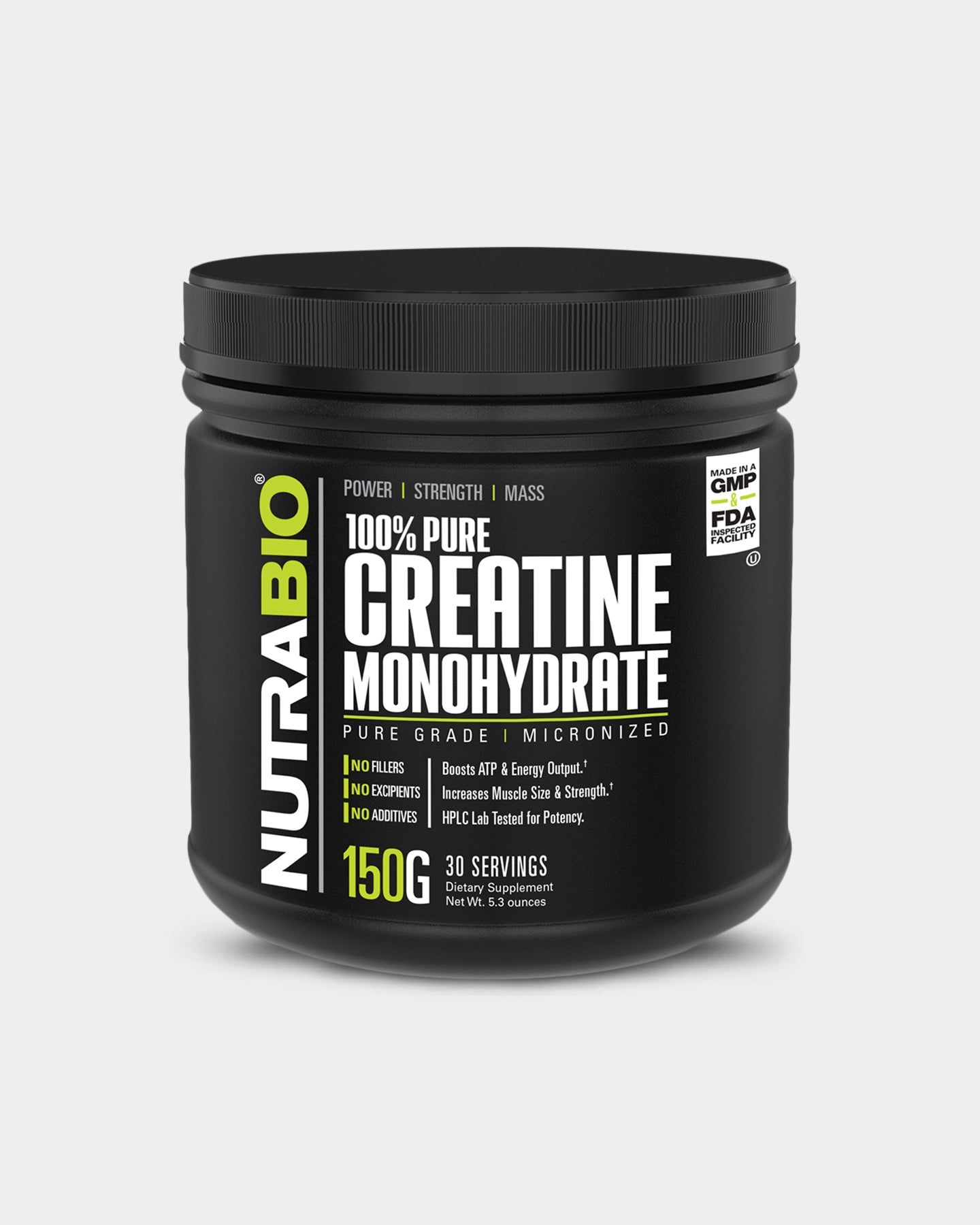 Image of NutraBio 100% Pure Creatine Monohydrate