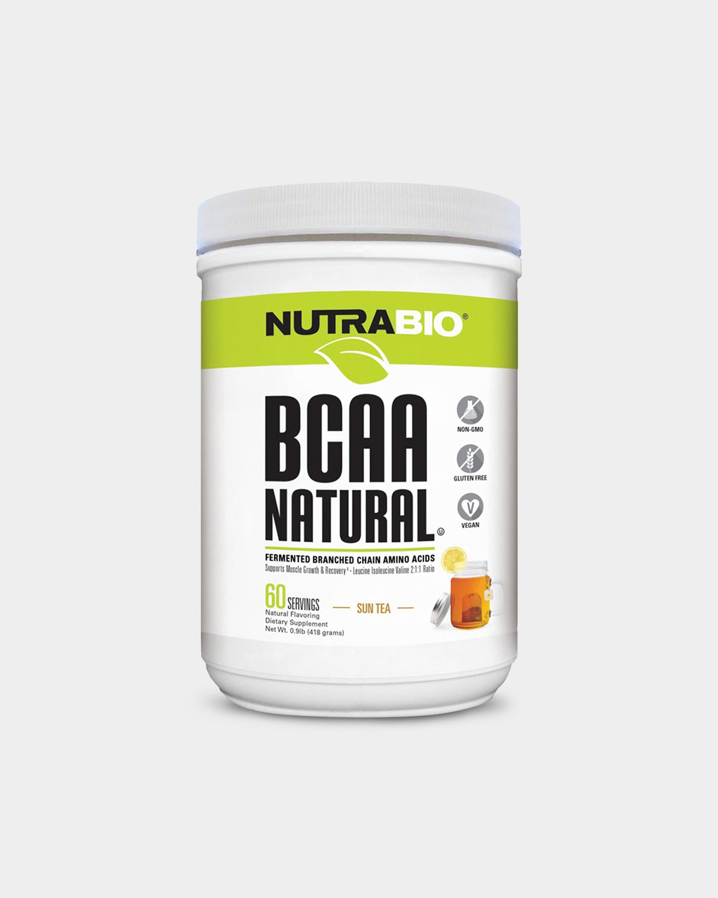 Image of NutraBio BCAA Natural