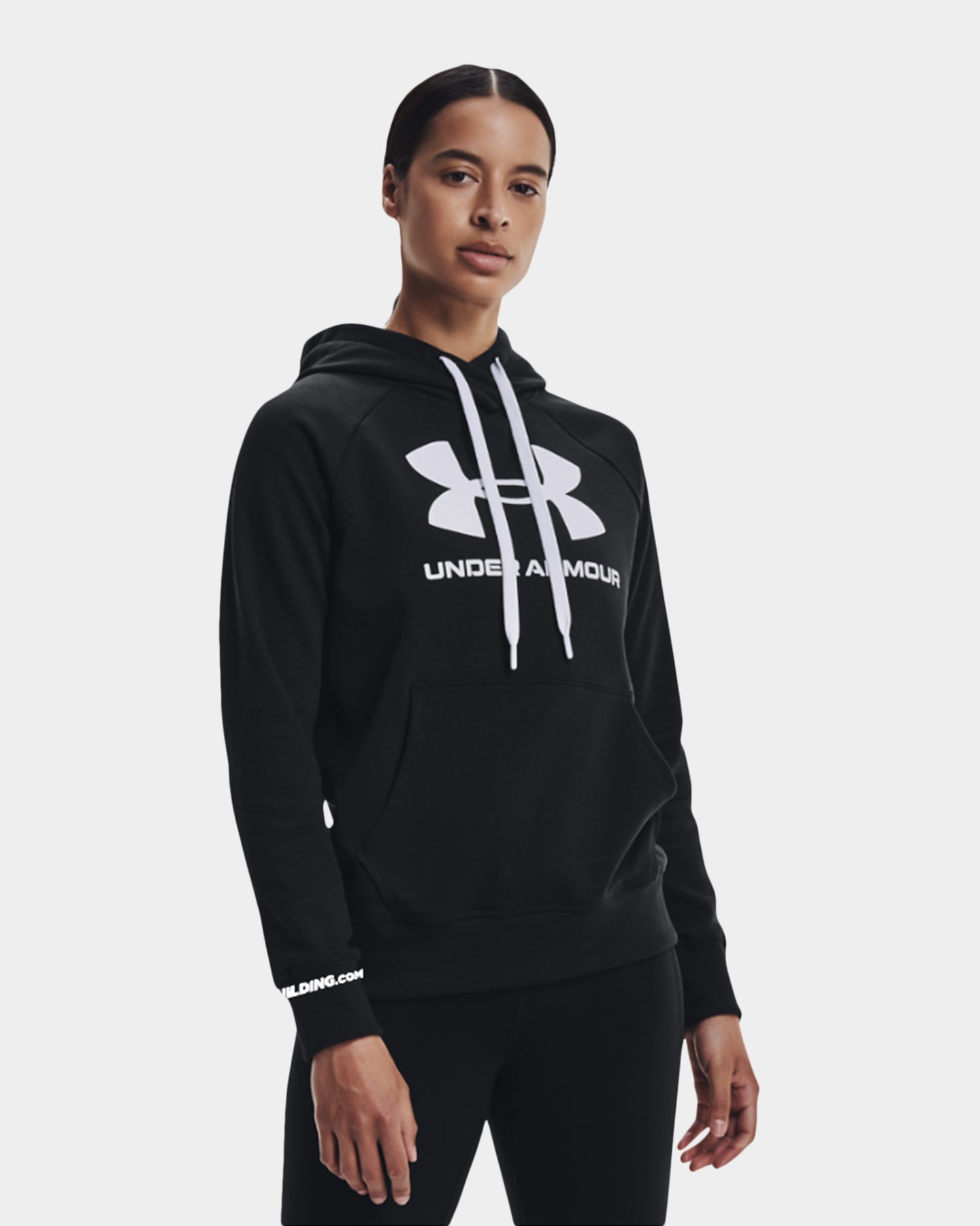 Image of Under Armour Rival Fleece Logo Womans Hoodie