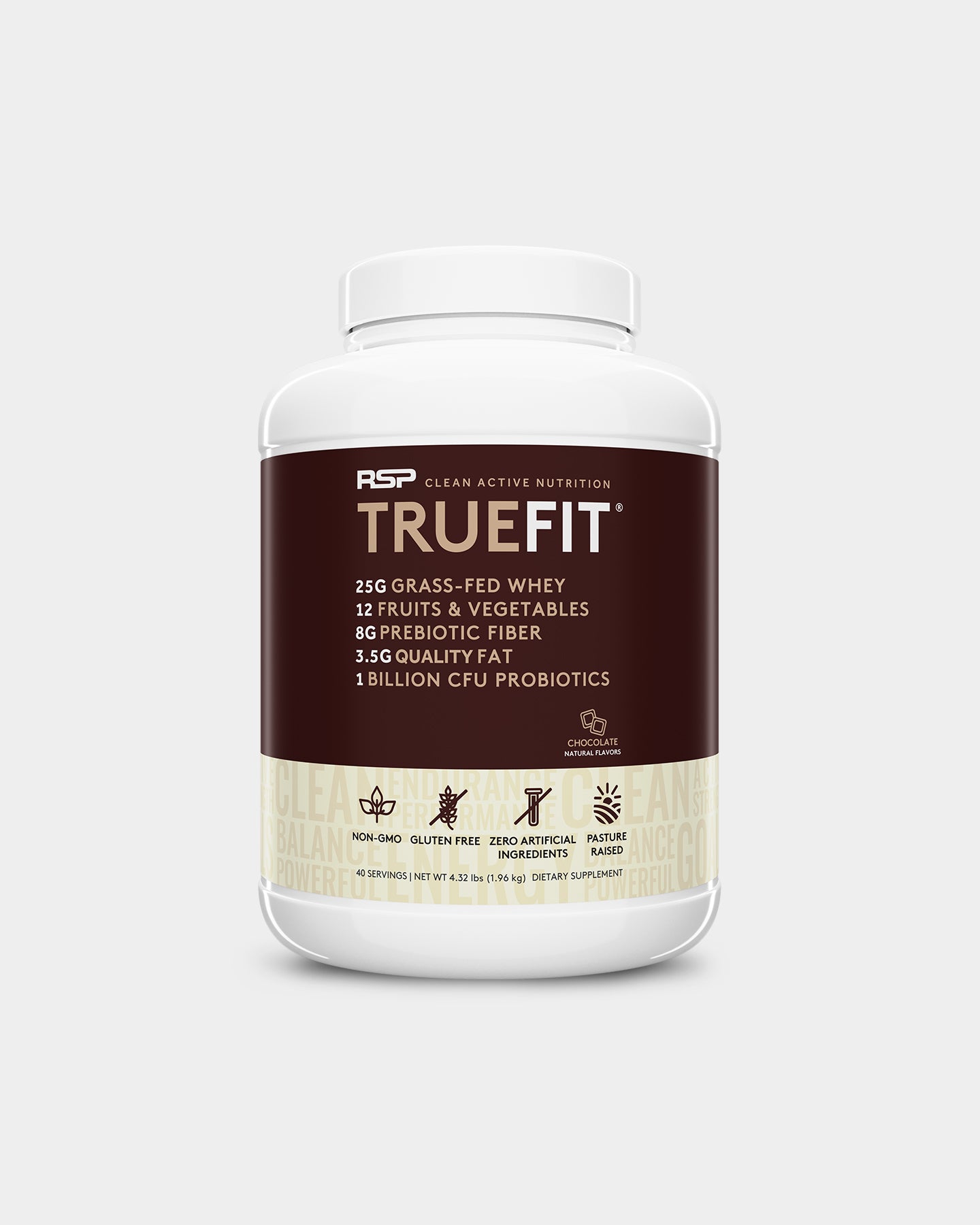 Image of RSP Nutrition TrueFit Grass-Fed Protein