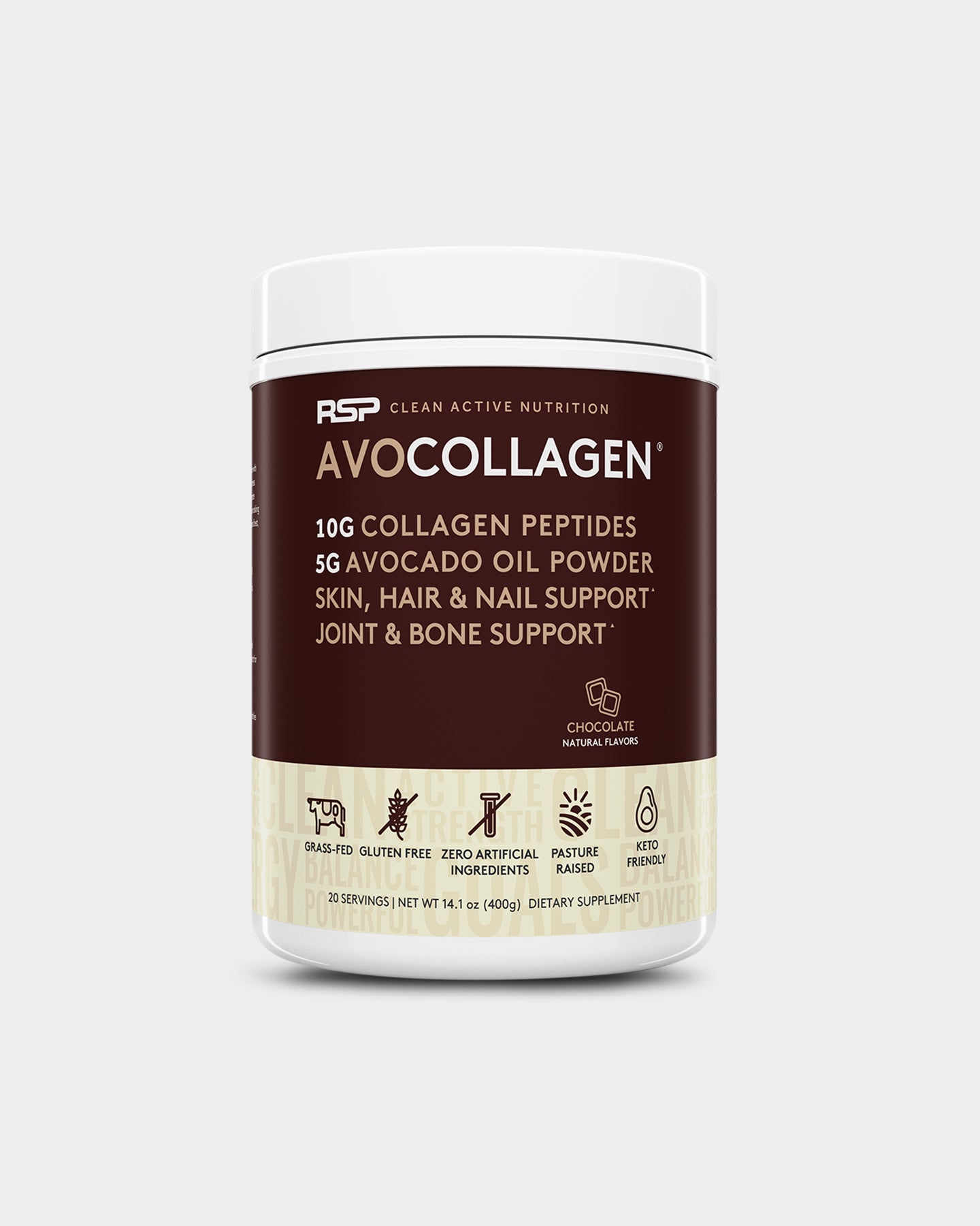 Image of RSP Nutrition AvoCollagen Collagen Peptides