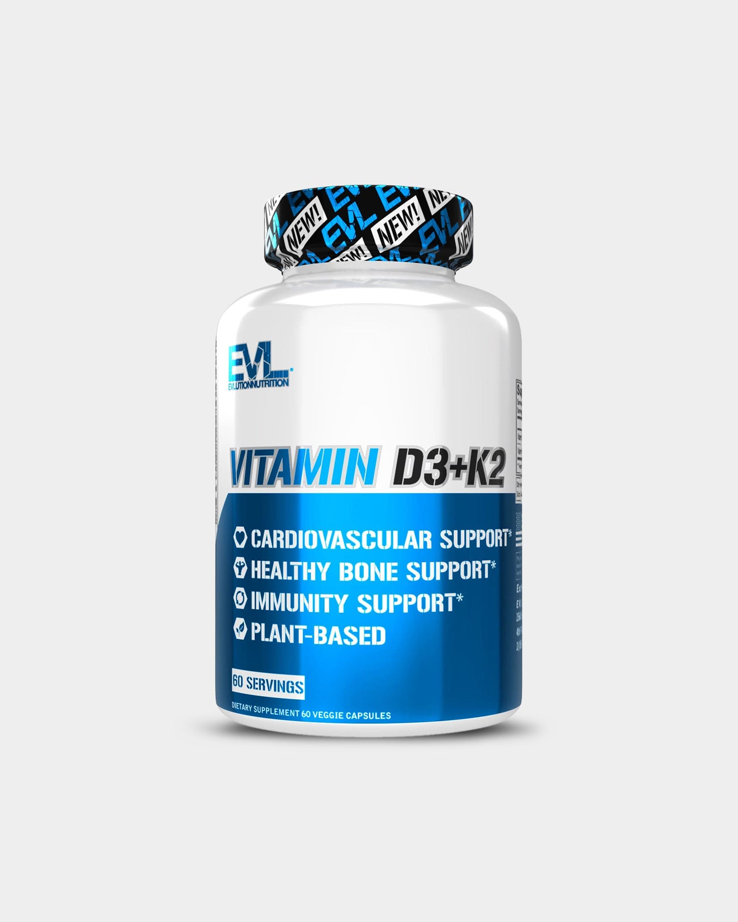 Image of EVLUTION NUTRITION Vitamin D3+K2