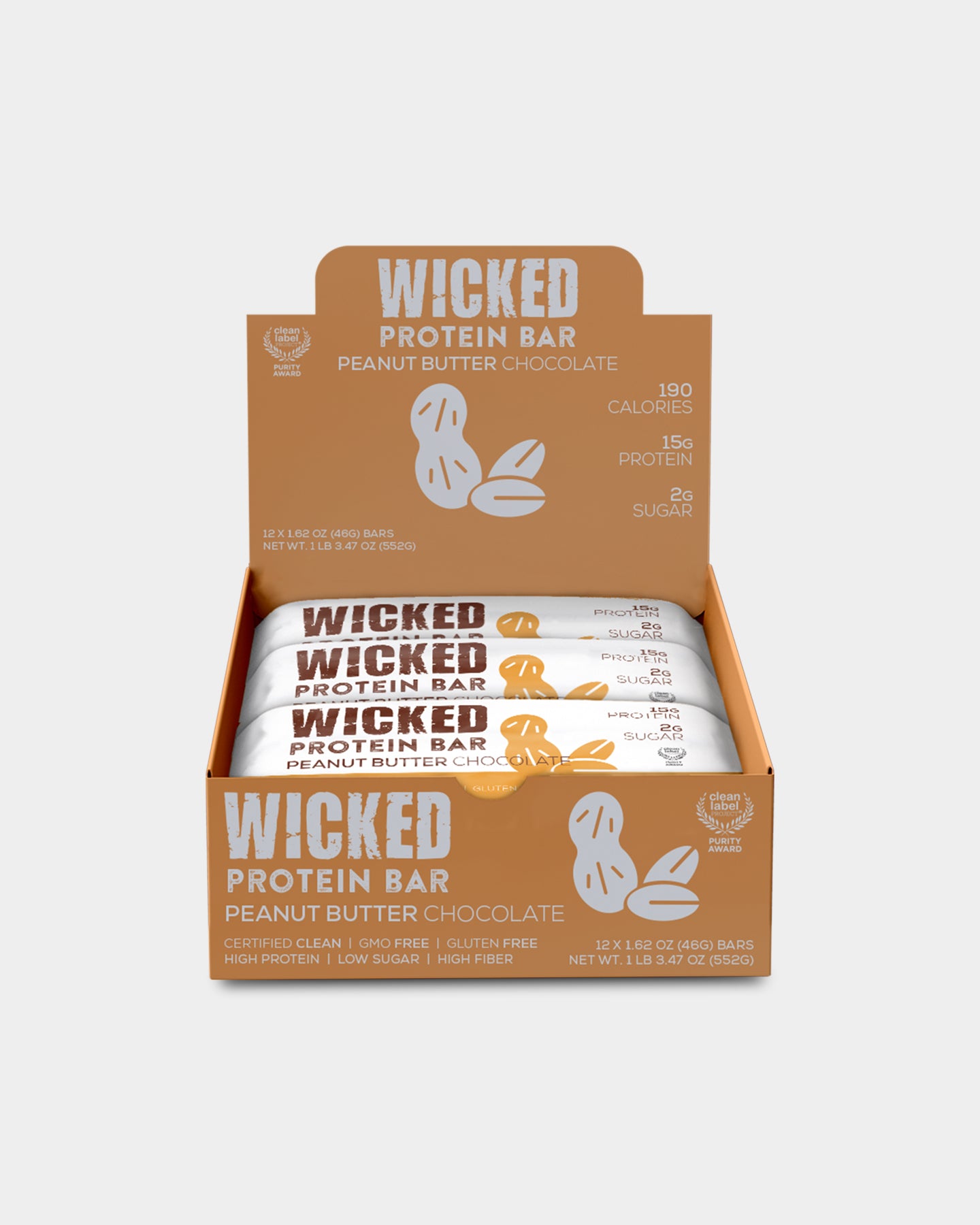 Image of WICKED Protein Bars