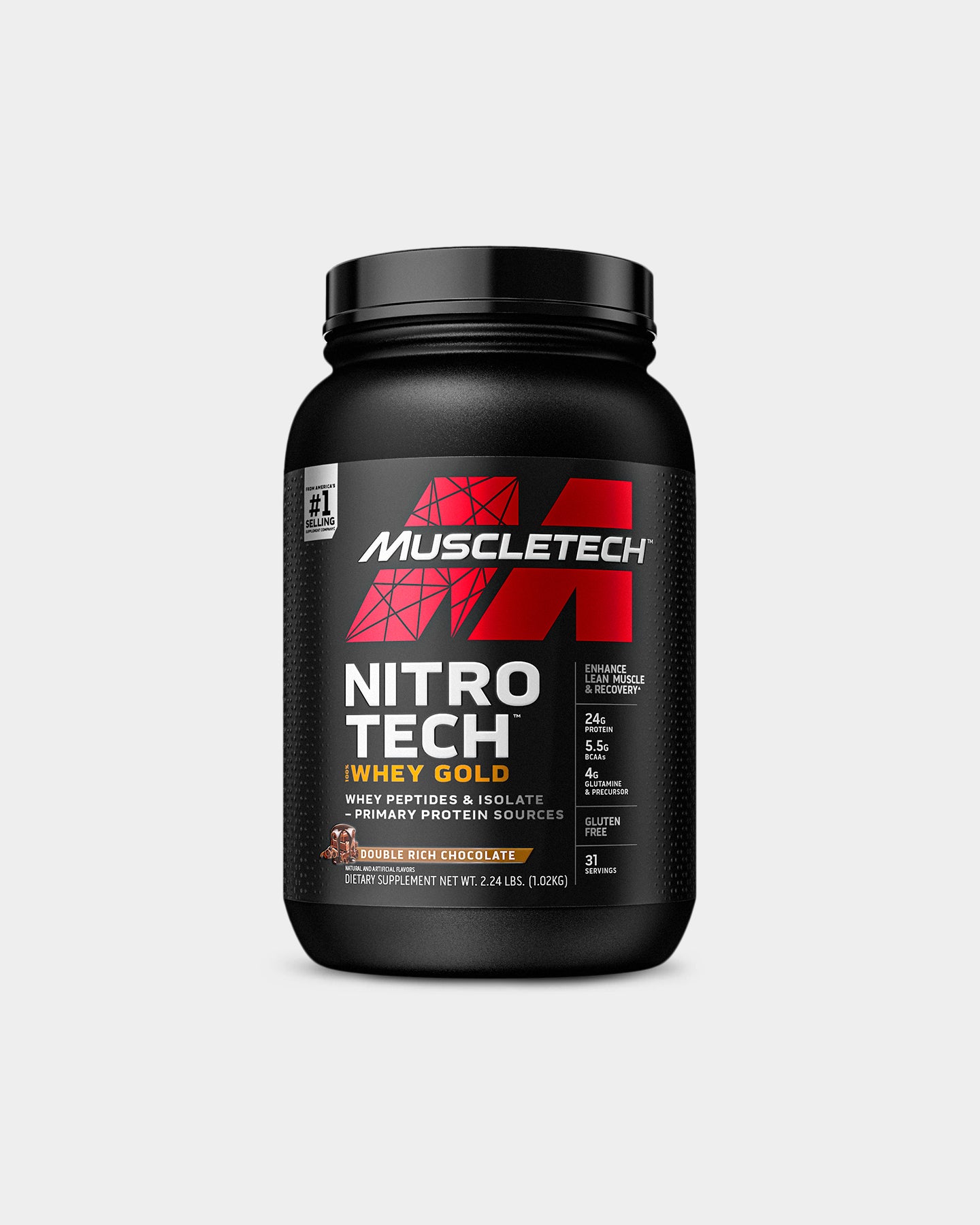 Image of MuscleTech Nitro Tech 100% Whey Gold Protein