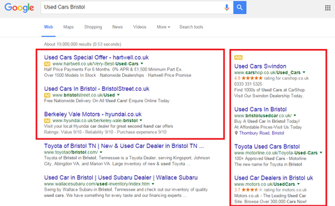 Google Paid Ads Example