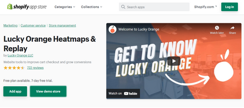 lucky orange Shopify website tool EcomHroes