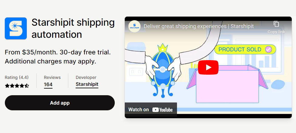 starshipit shipping pp shopify