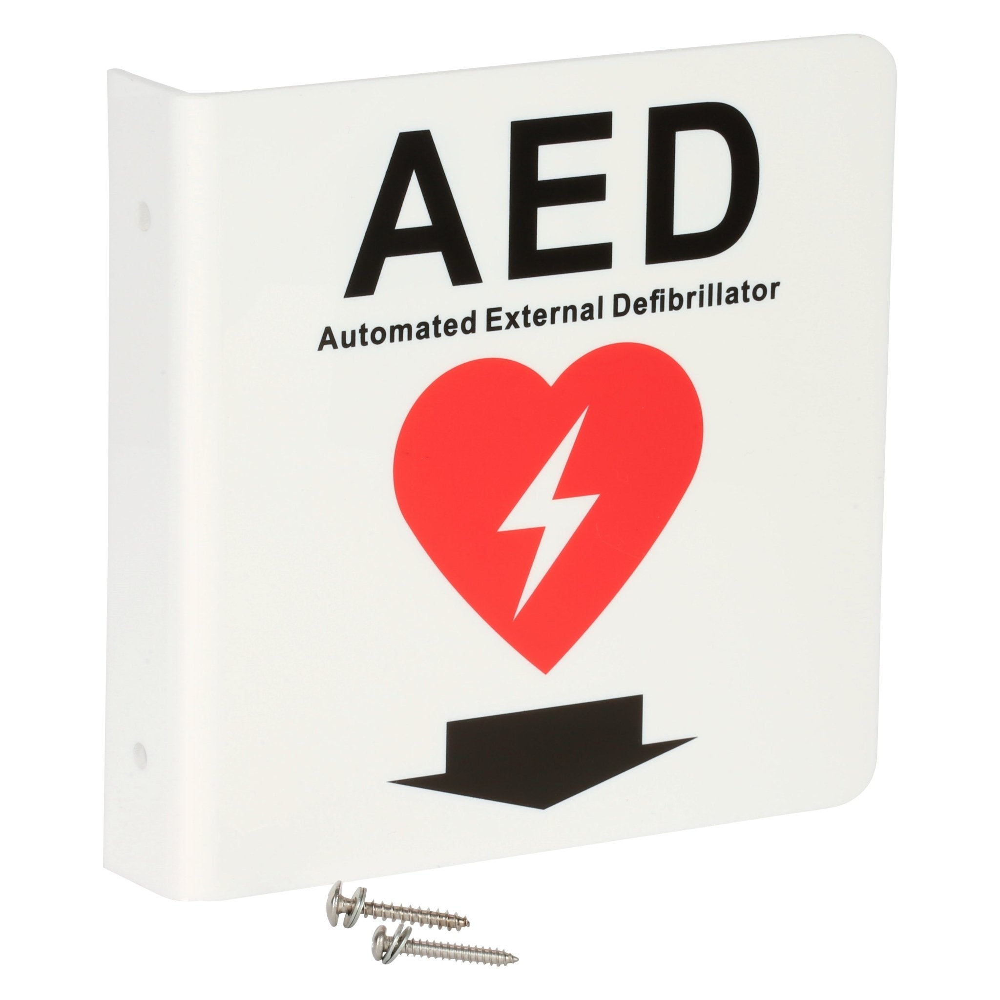 AHS Dual Sided AED Sign