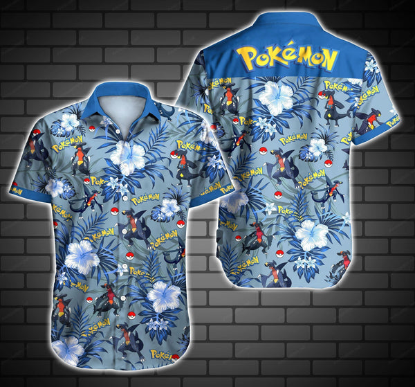 Magikarp Tropical Beach Hawaiian Shirt - Lelemoon