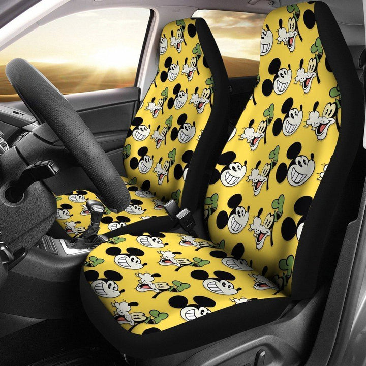 Mickey Goofy Pattern Car Seat Covers Cartoon MKCSC10 - Fandom Gift