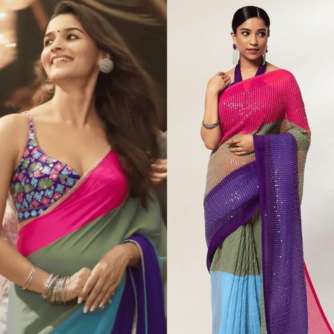 Plus Size Sarees: Fabrics Ideal for Plus Size Women – Glamwiz India