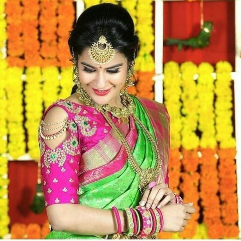 kanjivaram tissue silk saree --kanchipuram tissue saree for wedding
